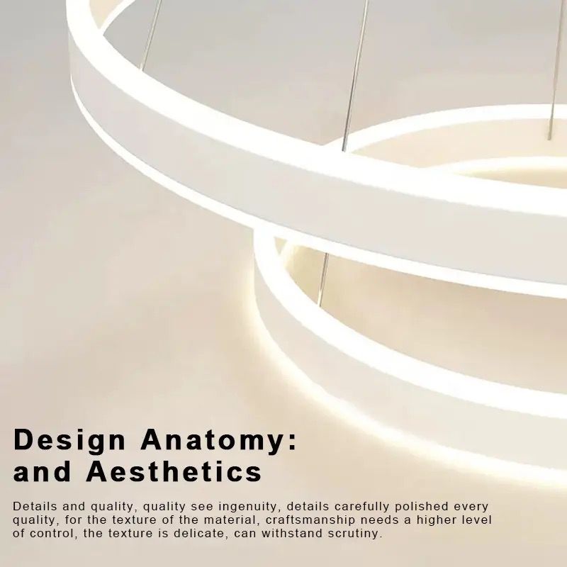 Led Contemporary Home Decoration Pendant Light 60+40+20 Alostoura lighting