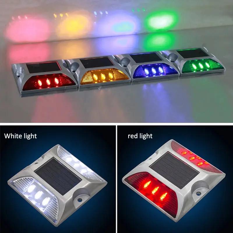 Led Light Cat Eye Solar Road Stud With IP68 Alostoura lighting