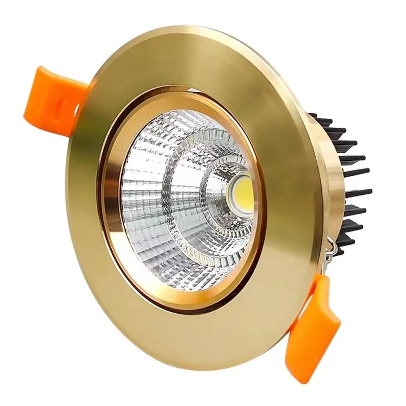 Led Spotlights for Homes Recessed Ceiling Golden Alostoura lighting