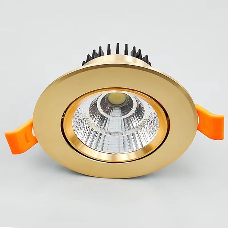 Led Spotlights for Homes Recessed Ceiling Golden Alostoura lighting