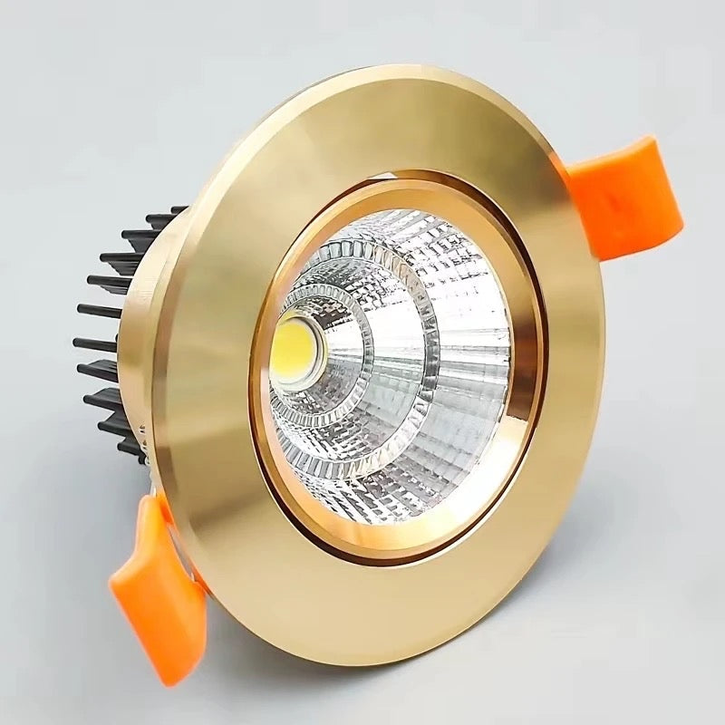 Led Spotlights for Homes Recessed Ceiling Golden Alostoura lighting