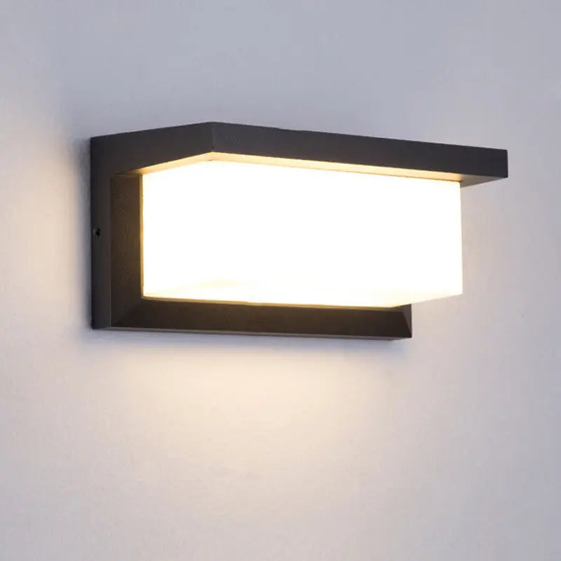 Led Wall Light Waterproof Ip65 Modern Led Wall Light Garden Outdoor Light Alostoura lighting