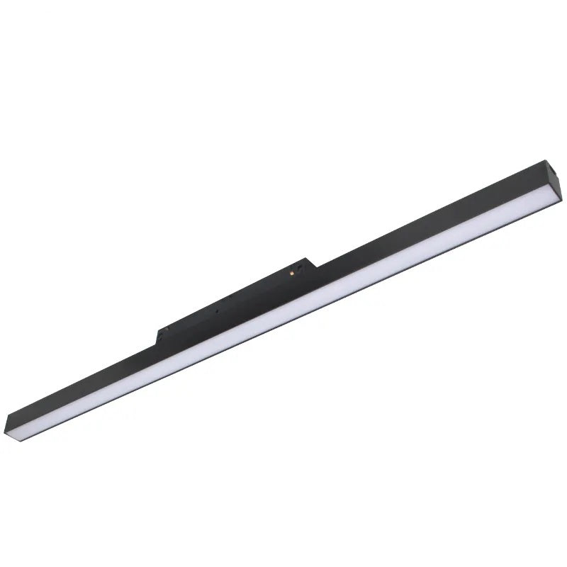 Magnetic LED Linear Track Spot Lighting System Magnetic Magnet Rail LED Lamp Magnetic Track Light 48V Alostoura lighting