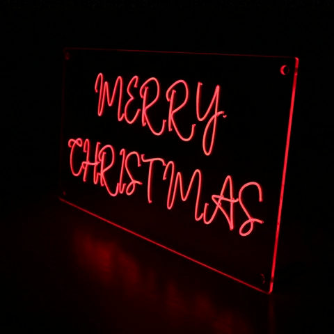 Merry Christmas Neon Designs in any size Alostoura lighting