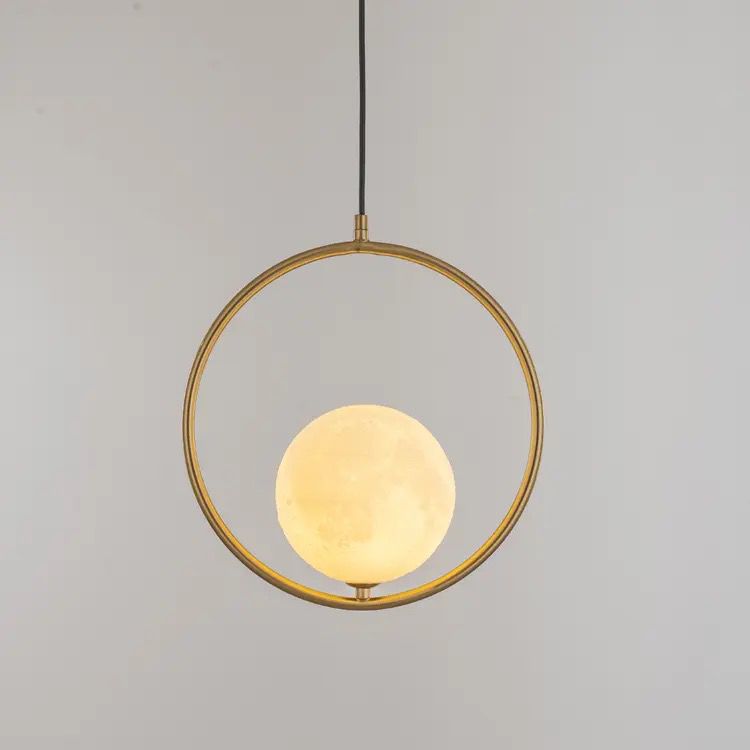 Modern Ball Glass Chandelier Gold Alostoura lighting
