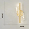 Modern Creative Screw Shape Living Room Backdrop Wall Lamp Alostoura lighting