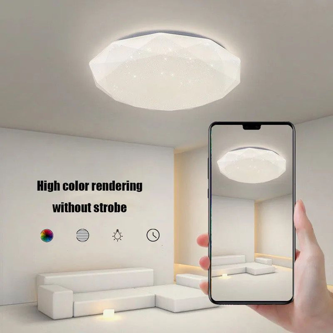 Modern Creative Sky Star LED Ceiling Light Suitable for Living Room Bedroom Hotel Villa Alostoura lighting