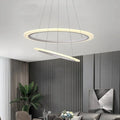 Modern Decoration Coffee Shop Office Hanging Led Chandeliers Ring Pendant Lamp Alostoura lighting