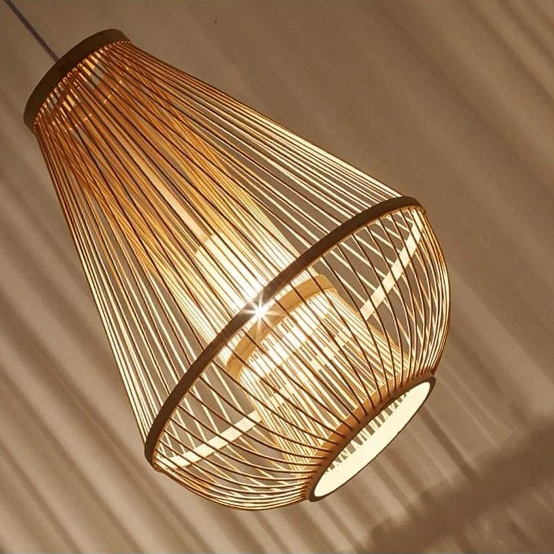 Modern Decorative Simple Style  Bamboo Pendant standing lamp Alostoura lighting