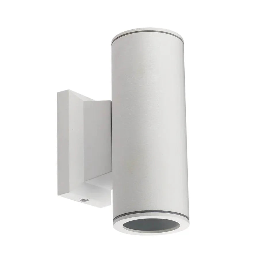 Modern Luminaire Courtyard Outdoor Up And Down Ip65 Square Wall Sconce Gu10 Waterproof Patio Garden LED Exterior Wall Lighting Alostoura lighting