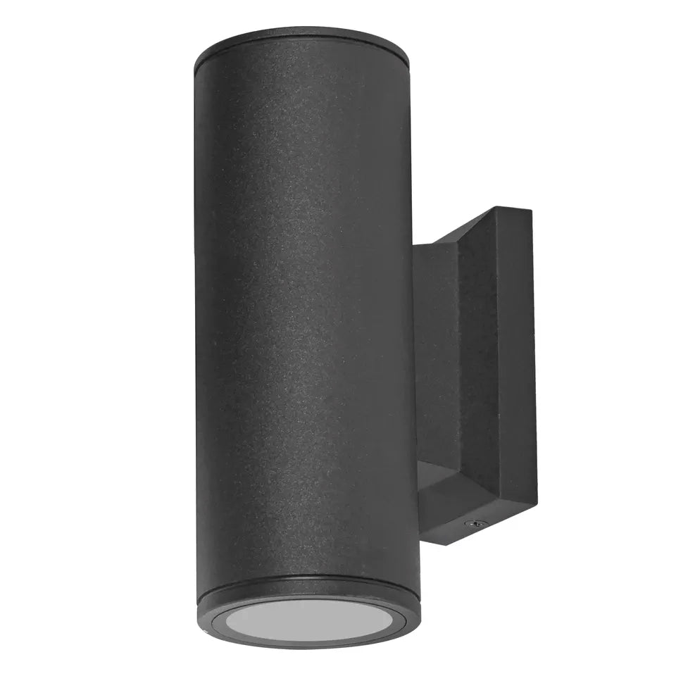 Modern Luminaire Courtyard Outdoor Up And Down Ip65 Square Wall Sconce Gu10 Waterproof Patio Garden LED Exterior Wall Lighting Alostoura lighting