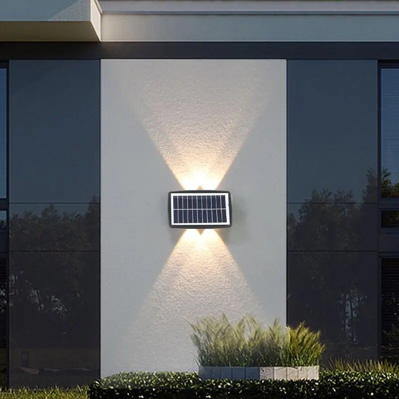 Modern Outdoor Solar Lighting Fixture Garden Alostoura lighting