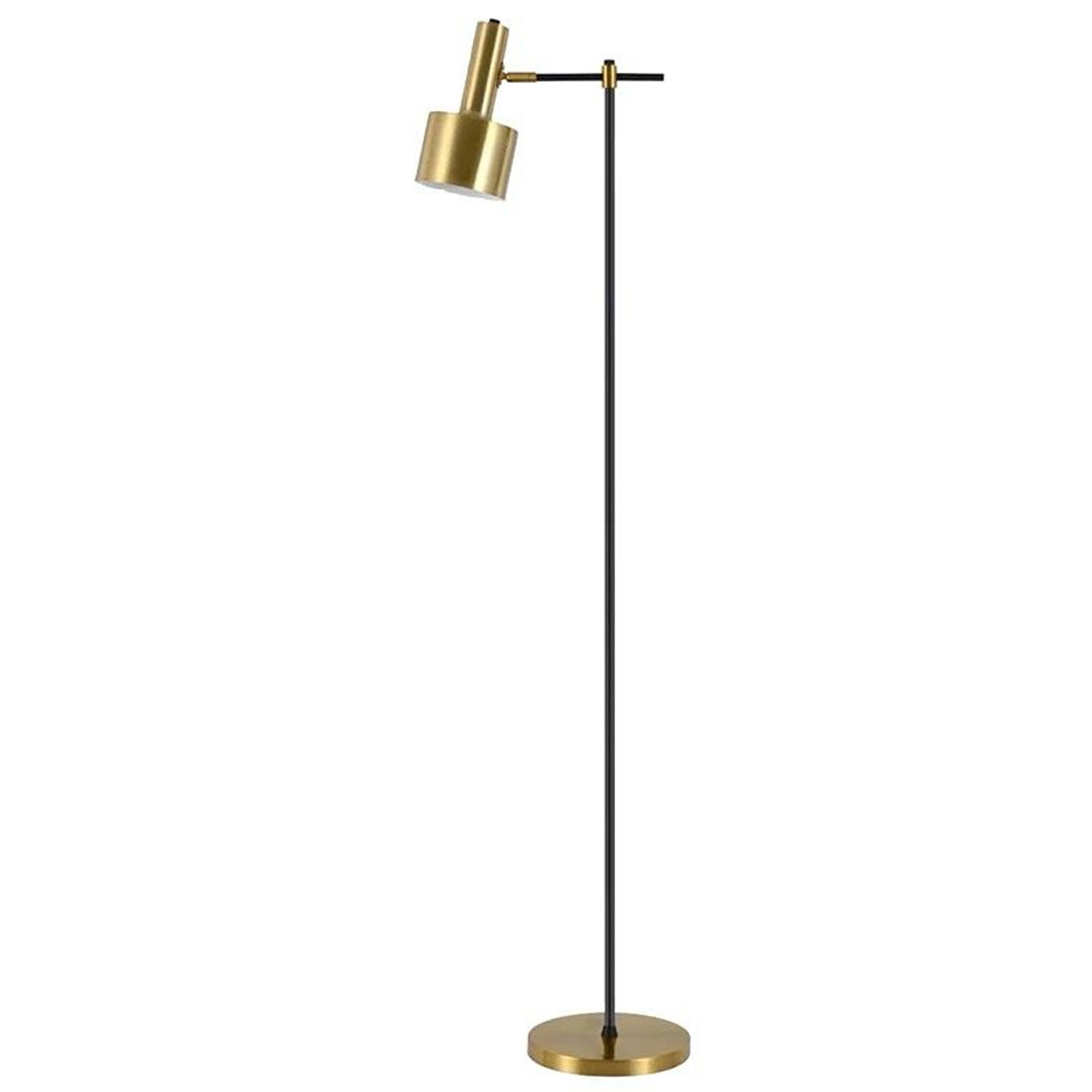 Modern Simple LED Floor Lamp Gold Metal Plated Standing Light Art Decorative Home Lamp Alostoura lighting