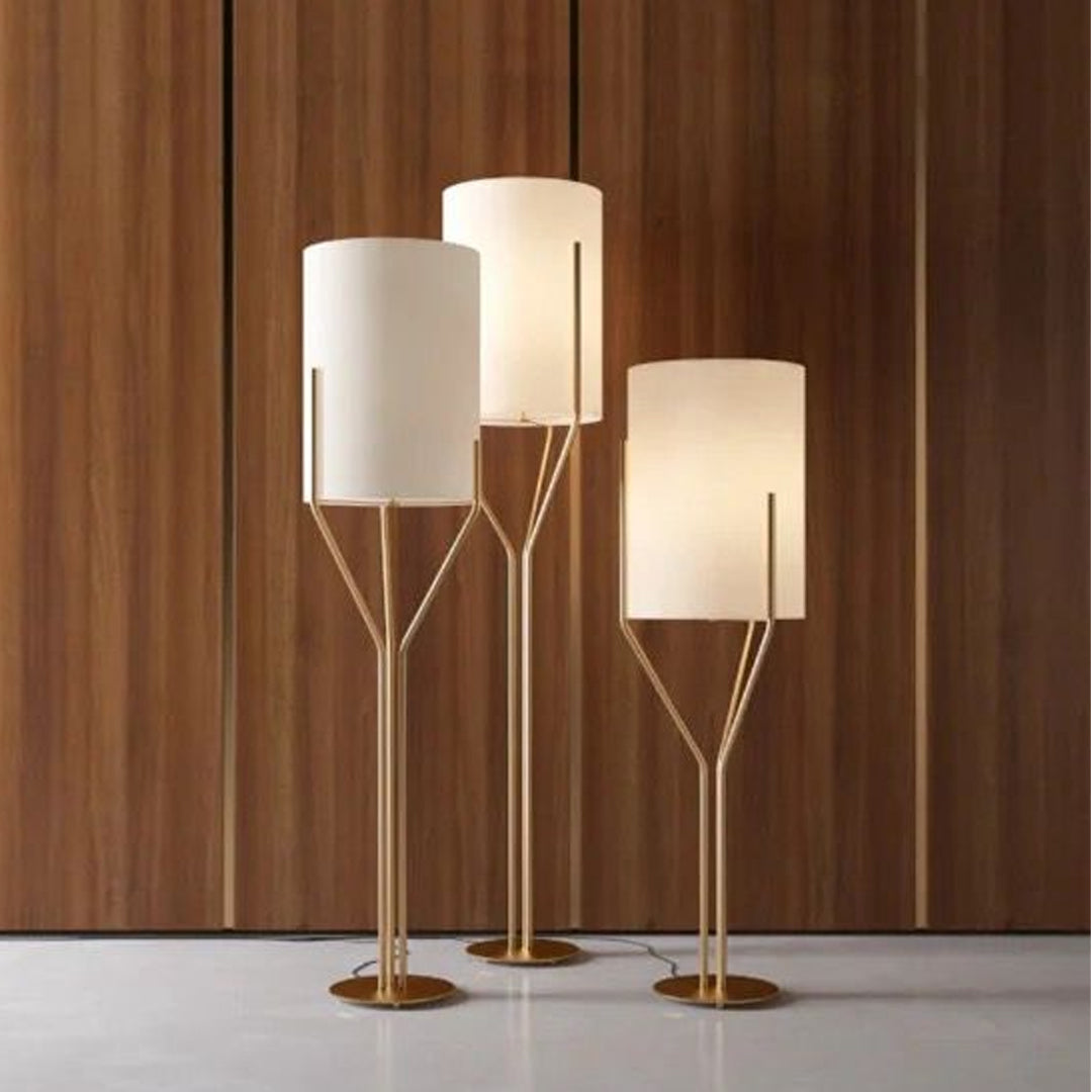 Modern living room bedroom led light three size corner floor lights different height floor lamp Alostoura lighting