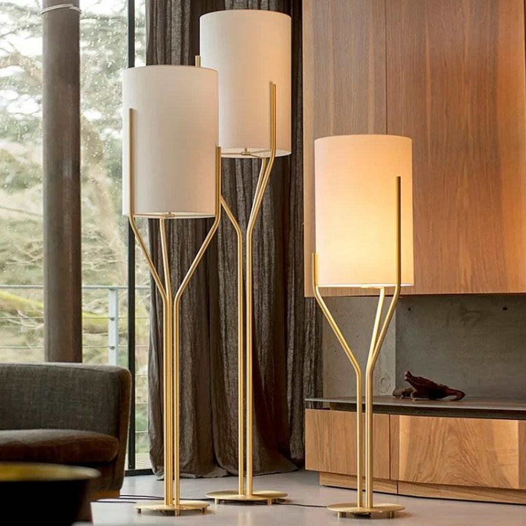 Modern living room bedroom led light three size corner floor lights different height floor lamp Alostoura lighting