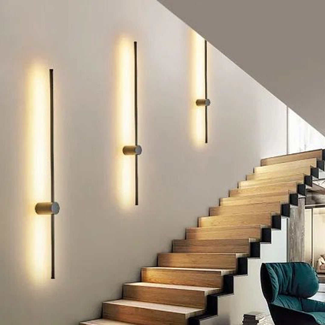 Modern nordic design living room lamps decoration reading bedside light indoor rgb line led wall lamp Alostoura lighting