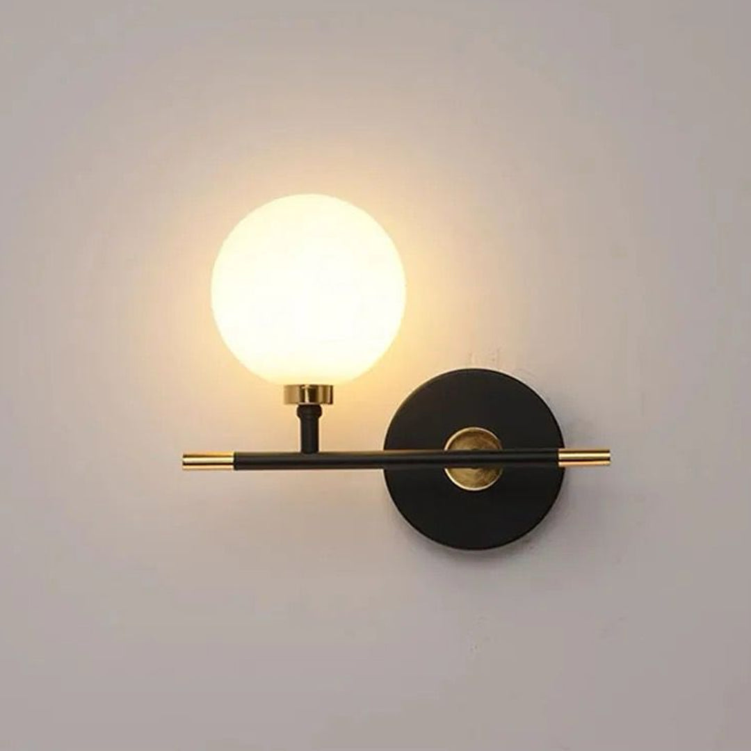 Modern simple wall lamp Nordic personality creative wall lamp suitable for living room bedroom Alostoura lighting