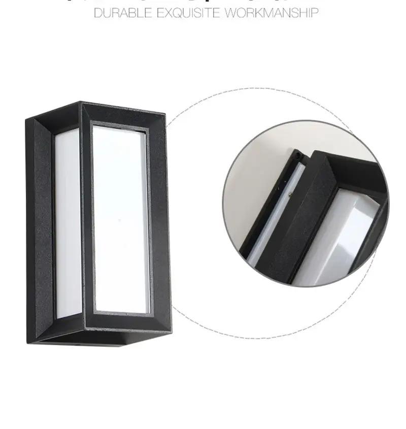 Mounted Waterproof Aluminum Exterior Lighting Wall Mounted Led Wall Lamp Alostoura lighting