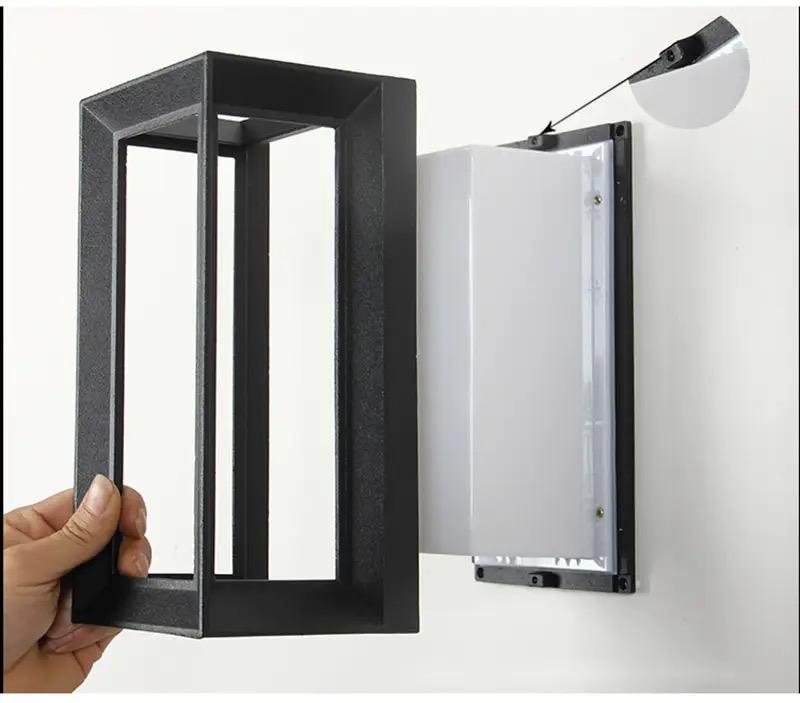 Mounted Waterproof Aluminum Exterior Lighting Wall Mounted Led Wall Lamp Alostoura lighting