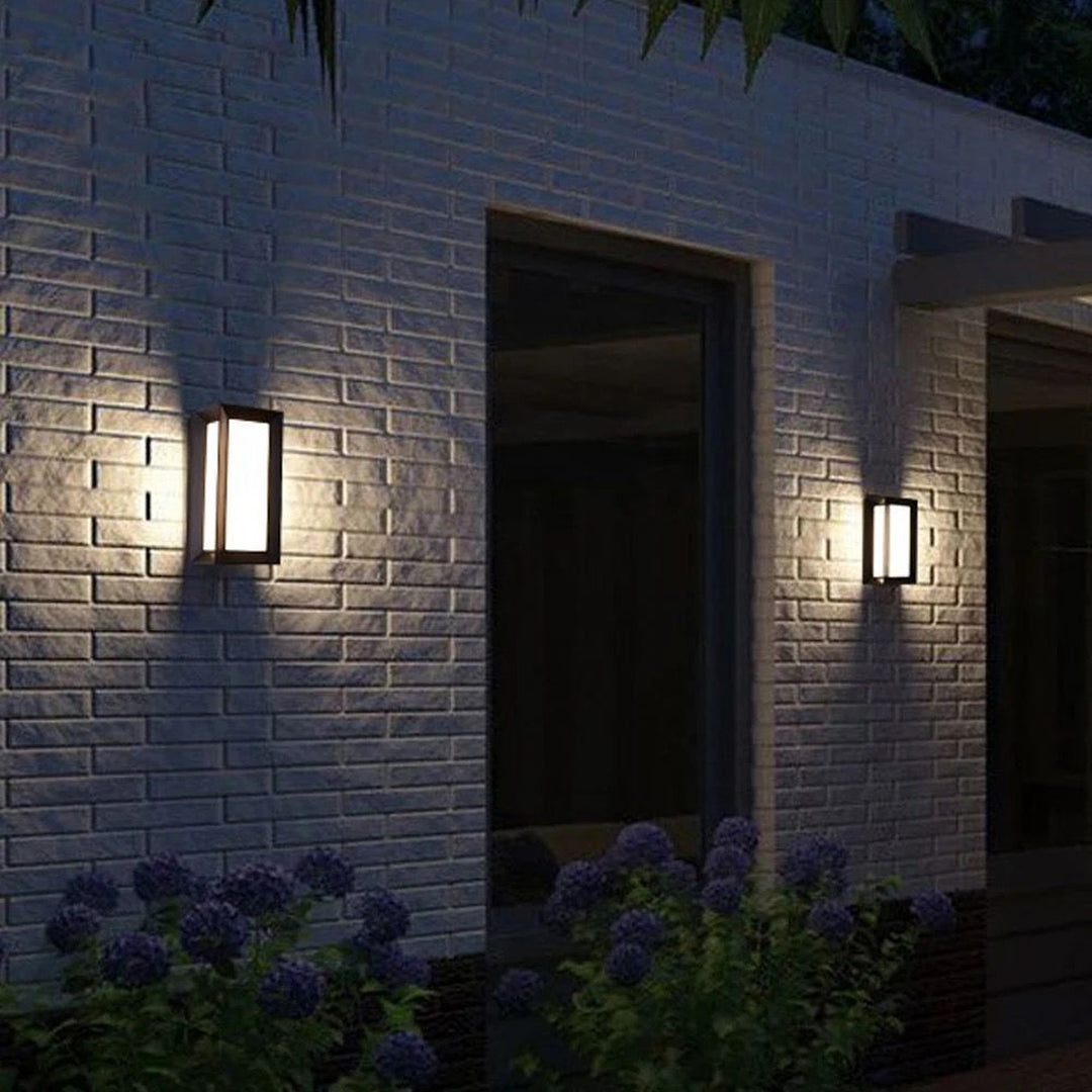 Mounted Waterproof Aluminum Exterior Lighting Wall Mounted Led Wall Lamp Alostoura lighting