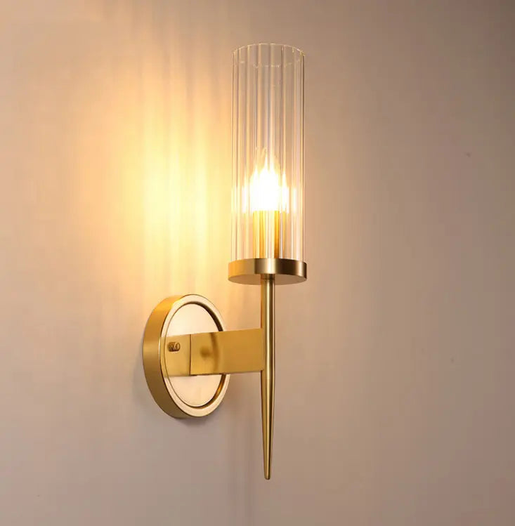 New Arrival Modern Wall Sconce Lamp Indoor Led Glass Bedside Wall Light Fixture Alostoura lighting