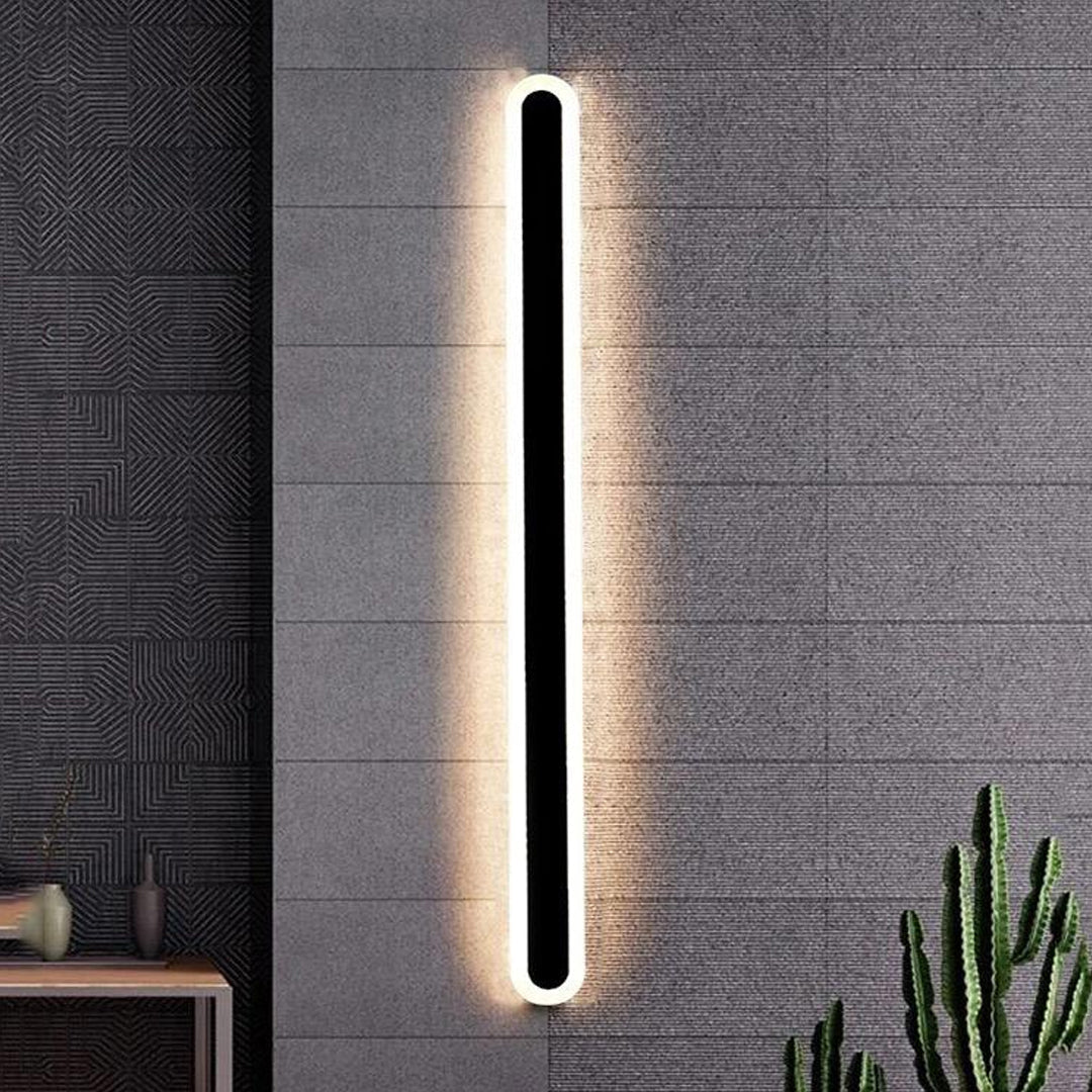 New Design Lighting Fixture Led Sconces Linear Wall Lamp Long Rectangle Decoration for American Style Alostoura lighting