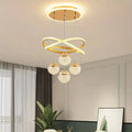 Nordic Modern bedroom Chandeliers Lights Vintage Lighting Pendant Light Crystal Modern Ceiling Alostoura lighting