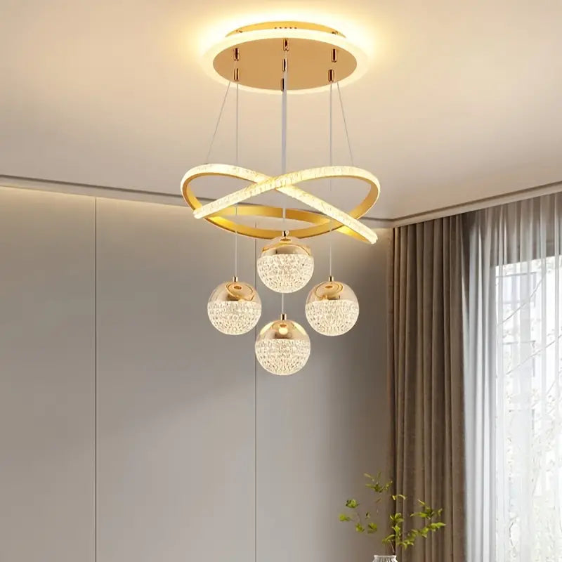 Nordic Modern bedroom Chandeliers Lights Vintage Lighting Pendant Light Crystal Modern Ceiling Alostoura lighting