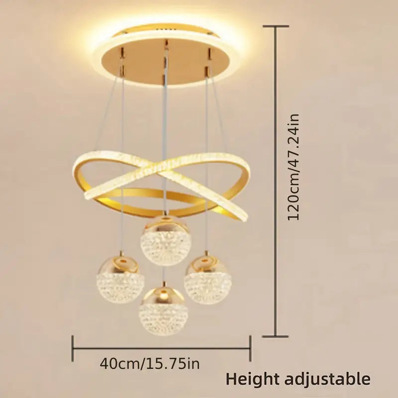 Nordic Modern bedroom Chandeliers Lights Vintage Lighting Pendant Light Crystal Modern Ceiling Alostoura lighting