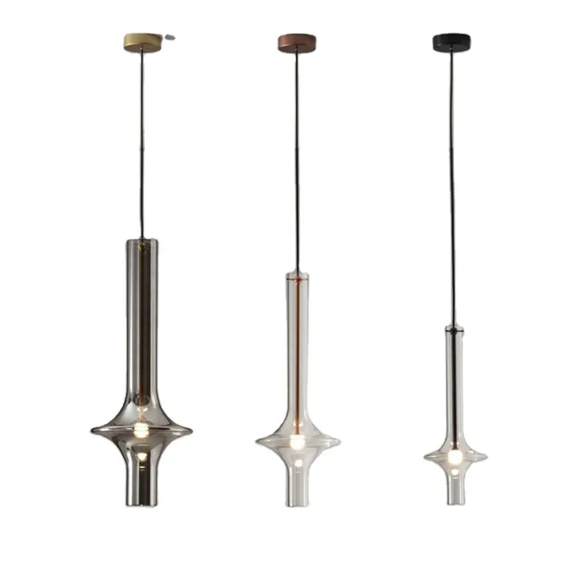 Nordic Simple Home Decor glass Chandelier Lamp LED Light Alostoura lighting