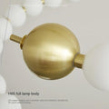 Nordic Style Master Bedroom Chandelier Modern Minimalist Copper Hanging Lamps Luxury Design Creative Dining Room Pendant Light Alostoura lighting