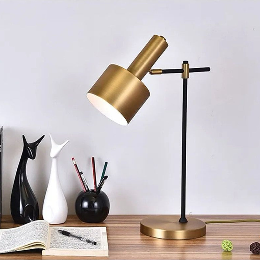 Nordic gold desk lamp  bedroom Rooms Hotel office reading light Simple bedside lamp Alostoura lighting