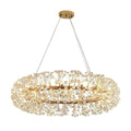 Nordic light luxury style dandelion crystal chandelier bedroom dining room model room creative chandelier Alostoura lighting