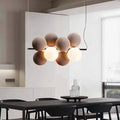 Nordic modern simple bar bedside clothing shop window decoration small chandelier designer spherical lamp Alostoura lighting