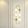 Nordic style light Creative Bedroom Simple shape lighting luxury Modern Indoor Wall Nordic style light Alostoura lighting