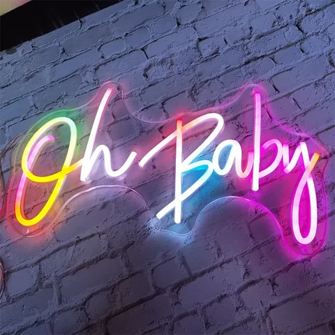 OH Baby Neon Designs available in any size Alostoura lighting