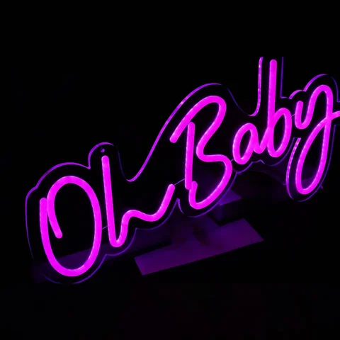 OH Baby Neon Designs available in any size Alostoura lighting