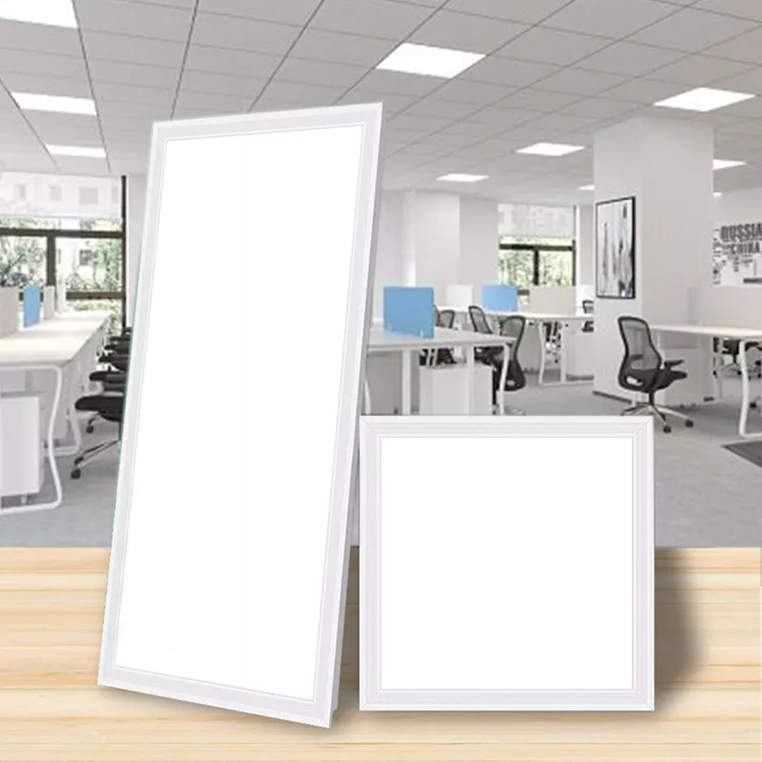 Office Lighting High Brightness DLC Approval 60x60 LED Ceiling Panels Lamp Back Lit Led Frameless Panel Light Alostoura lighting