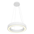 PC cover suspended LED ring light aluminum circular profile ligh Alostoura lighting