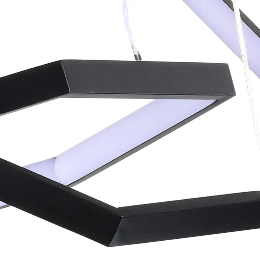 Polygon Led Indoor Dining Living Room Lighting Alostoura lighting