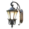 Retro-wall lamp European-style outdoor waterproof wall hanging villa outdoor door balcony corridor solar LED exposed desk lamp Alostoura lighting