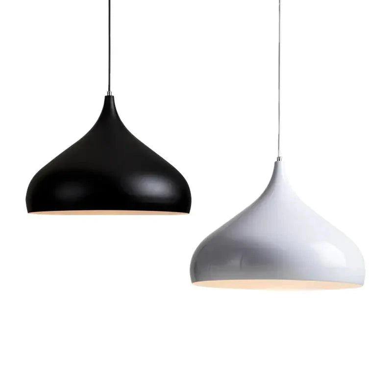 Round Aluminum Retro Pedant Light For Bar Coffee Shop LED Lighting Lamp Alostoura lighting