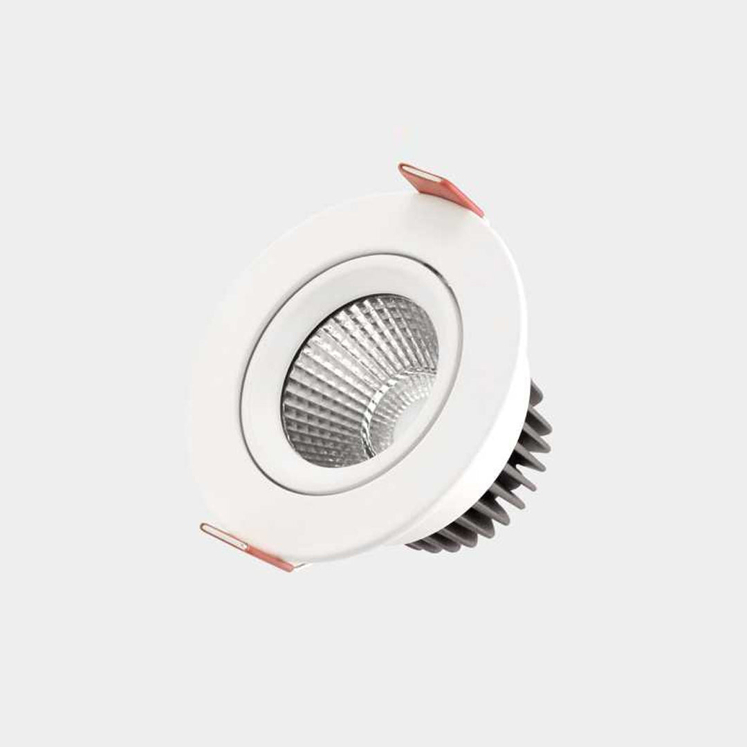 Round Spot Project Down Light 7W Hotel Recessed Adjustable LED COB Downlight Popular Alostoura lighting