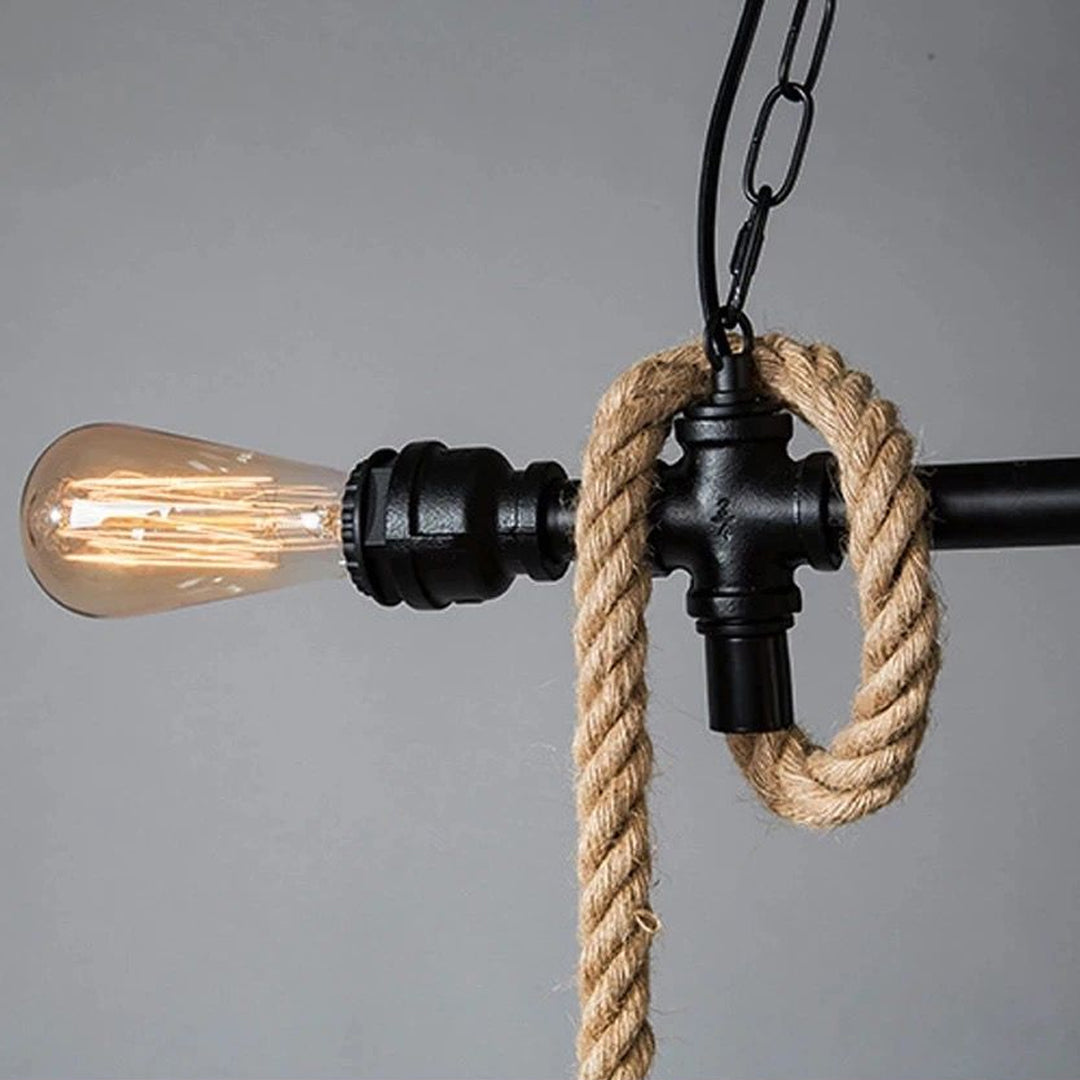 Rustic style bird cage chandelier luxury industrial lighting fixture farmhouse chandelier for kitchen coffee restaurant dining Alostoura lighting