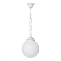 SICHEM/G250 Outdoor Hanging Light with Opal Diffuser (White) Alostoura lighting