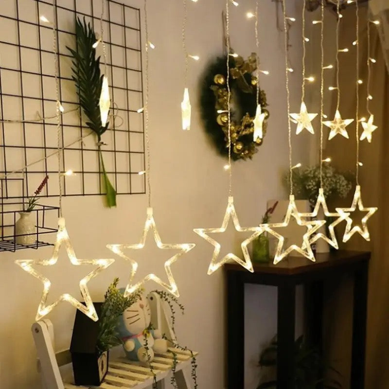 STAR CURTAIN LES STRING LIGHTS Alostoura lighting