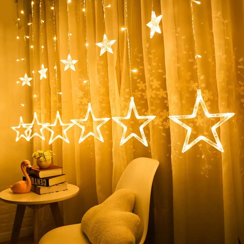 STAR CURTAIN LES STRING LIGHTS Alostoura lighting