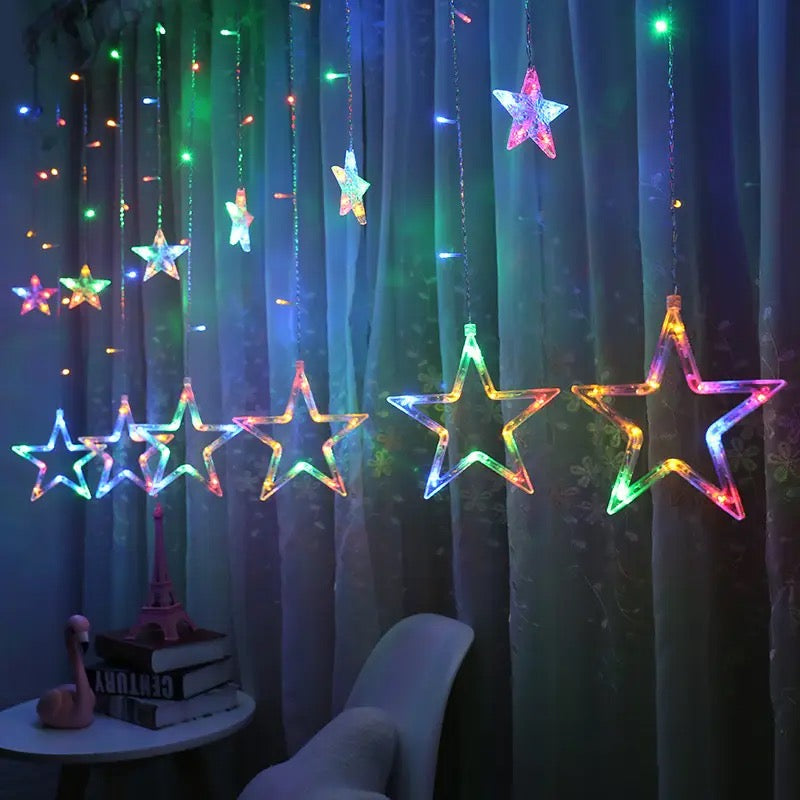 STAR CURTAIN LES STRING LIGHTS Alostoura lighting