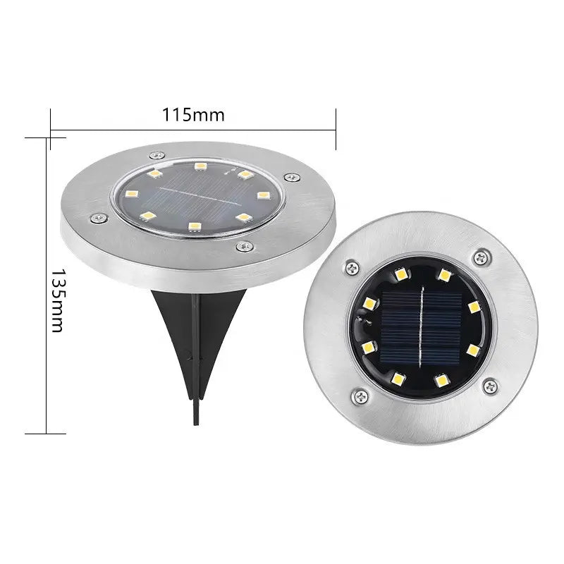 Solar Garden Disk Light IP67 Alostoura lighting