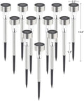 Solar Light Led Garden Pathway Warm White Alostoura lighting
